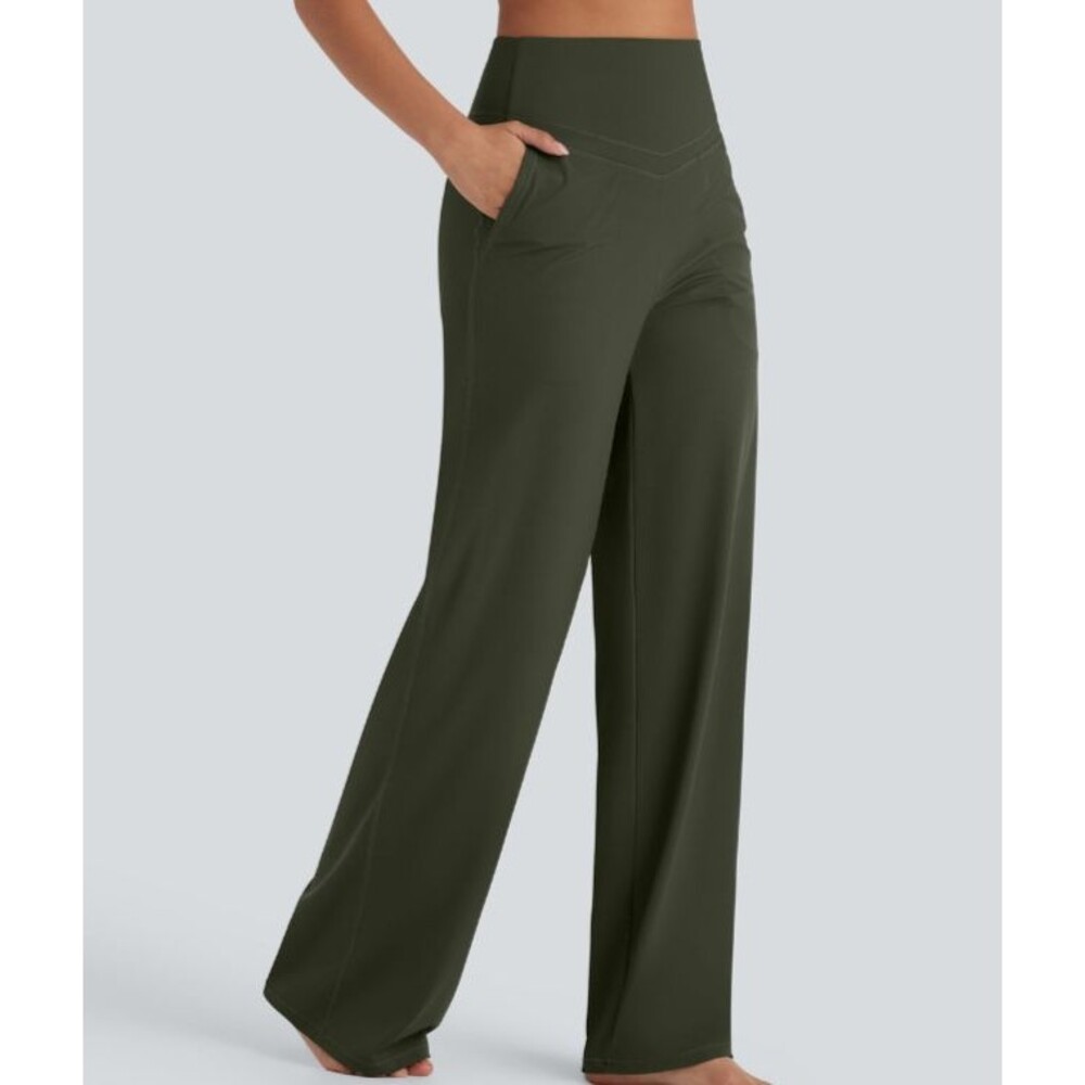 Halara UltraSculpt High Waisted Tummy Control Straight Leg Yoga Pants Size Small